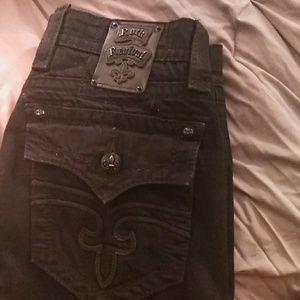 Rock Revival Black Jeans